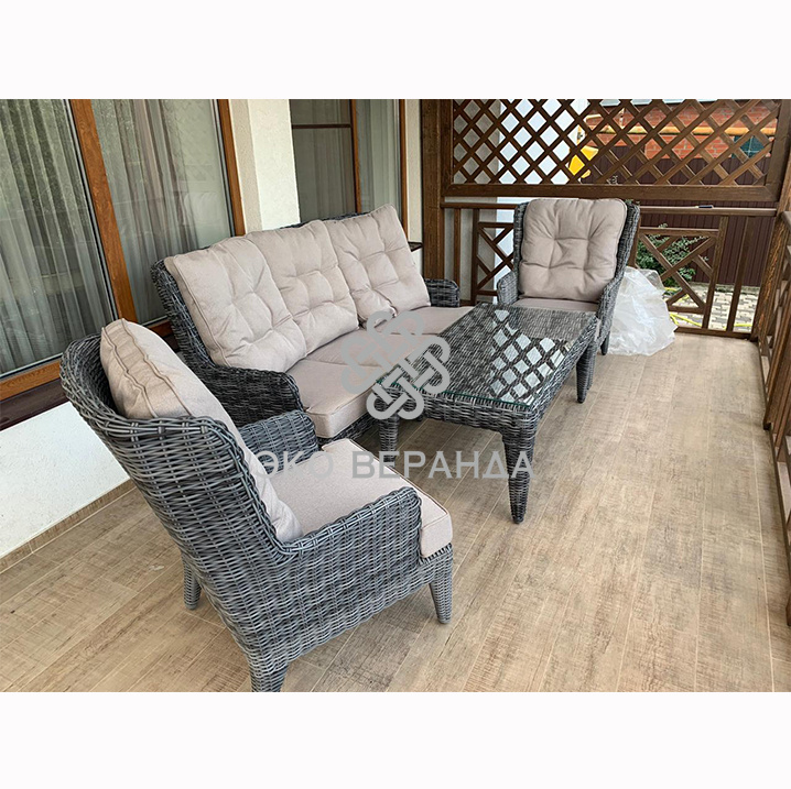 Диван в полужгуте «Луис»