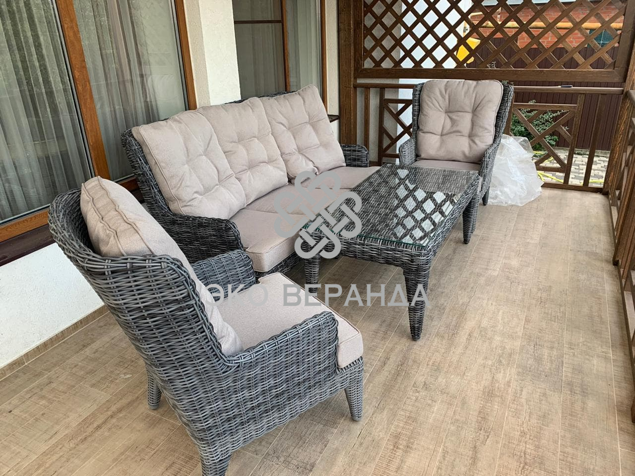 Комплект для отдыха из полужгута «Луис»