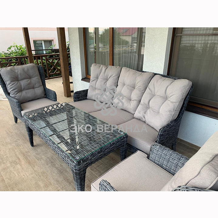 Диван в полужгуте «Луис»